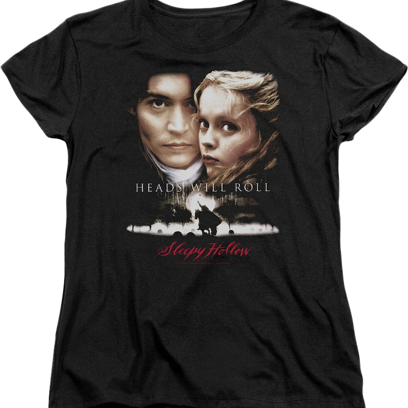 Womens Movie Poster Sleepy Hollow Shirt