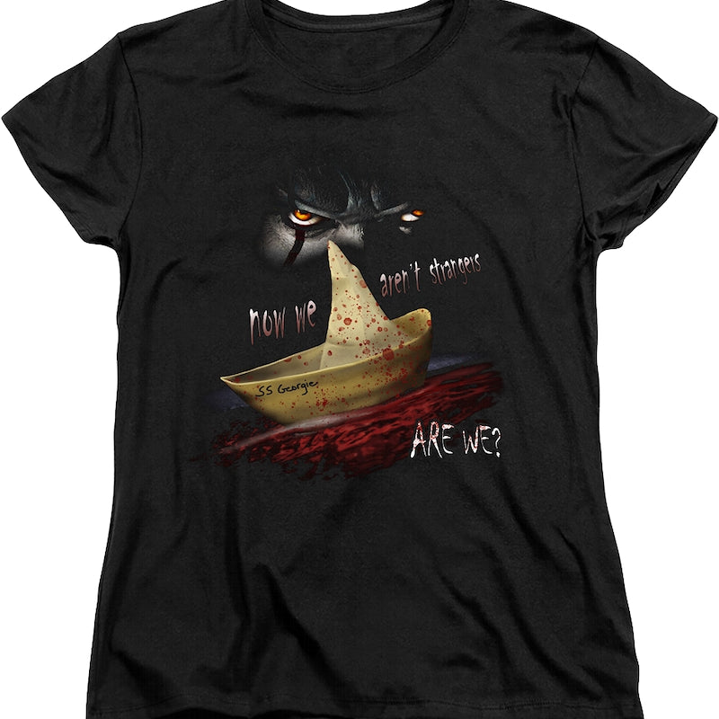 Womens Now We Aren't Strangers Shirt
