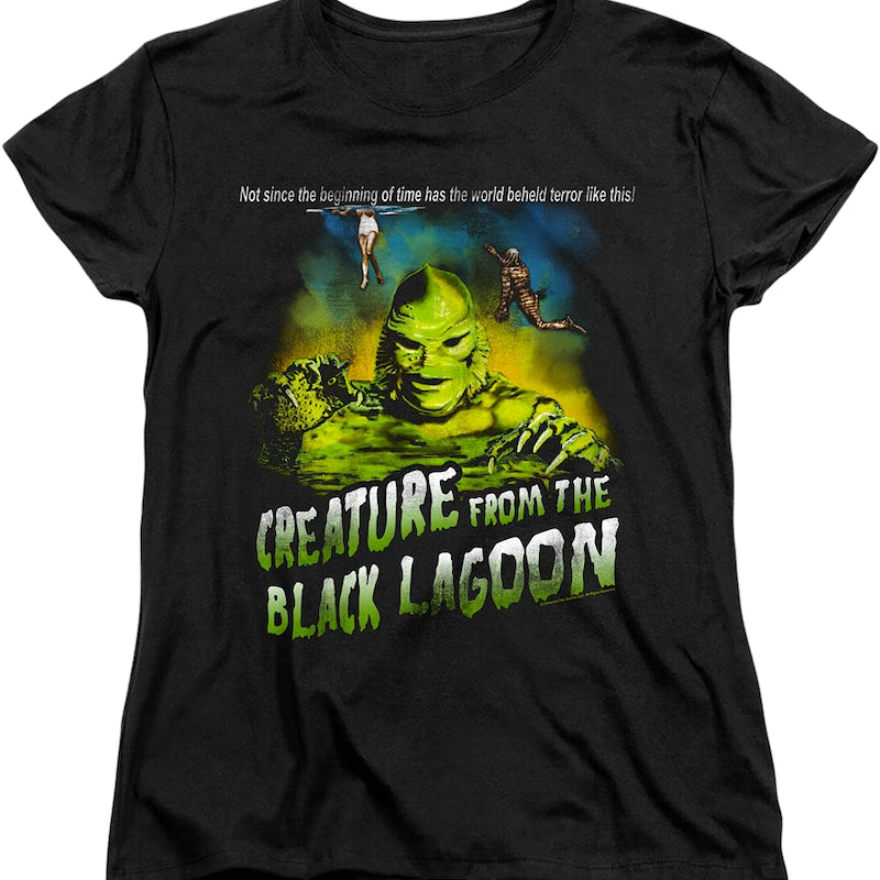Womens Tagline Creature From The Black Lagoon Shirt