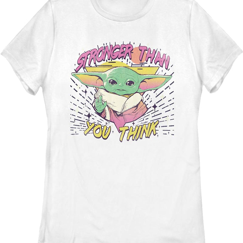 Womens The Child Stronger The Mandalorian Star Wars Shirt