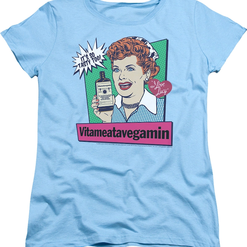 Womens Vitameatavegamin I Love Lucy Shirt