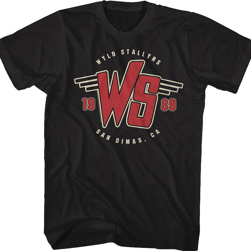 Wyld Stallyns 1989 Logo Bill and Ted's Excellent Adventure T-Shirt