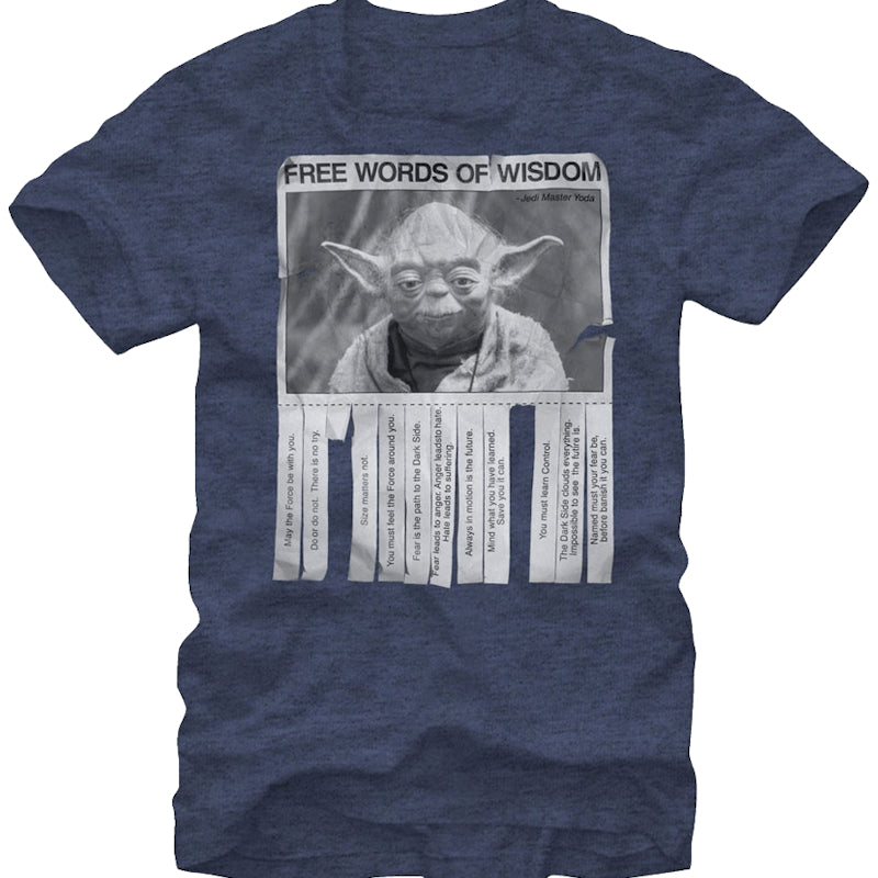 Yoda Words of Wisdom T-Shirt