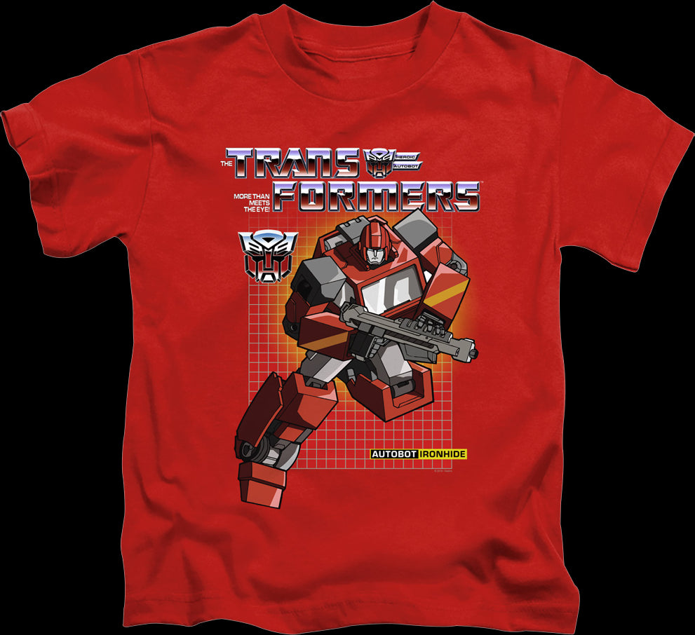 Youth Autobot Ironhide Transformers Shirt