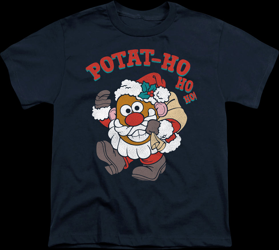 Youth Potat-Ho-Ho-Ho Mr. Potato Head Shirt