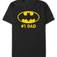 #1 Dad Batman DC Comics T-Shirt