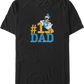 #1 Dad Donald Duck Disney T-Shirt