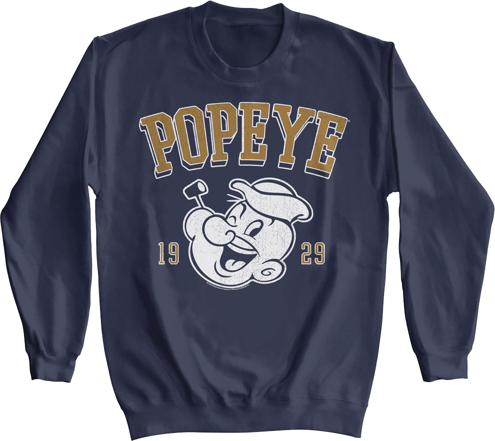 1929 Athletic Logo Popeye Sweatshirt