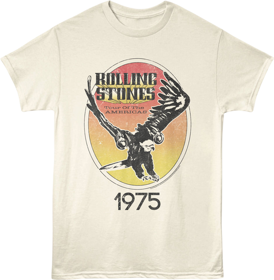 1975 Tour Of The Americas Rolling Stones T-Shirt