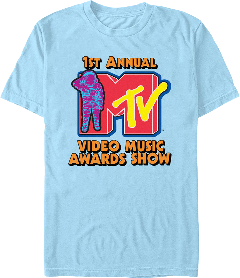 1st Annual Video Music Awards Show MTV Shirt