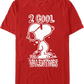 2 Cool For Valentines Peanuts T-Shirt