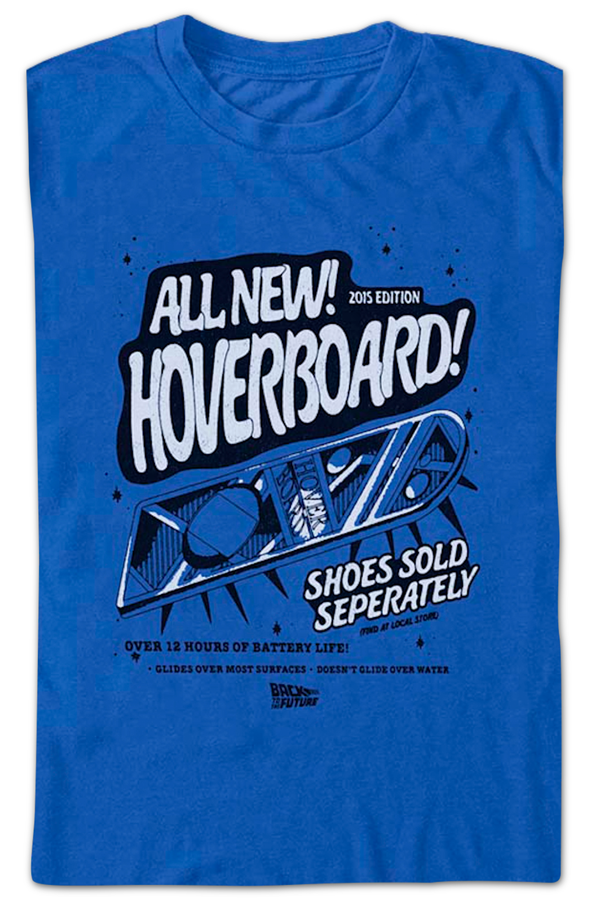 2015 Edition Hoverboard Back To The Future T-Shirt
