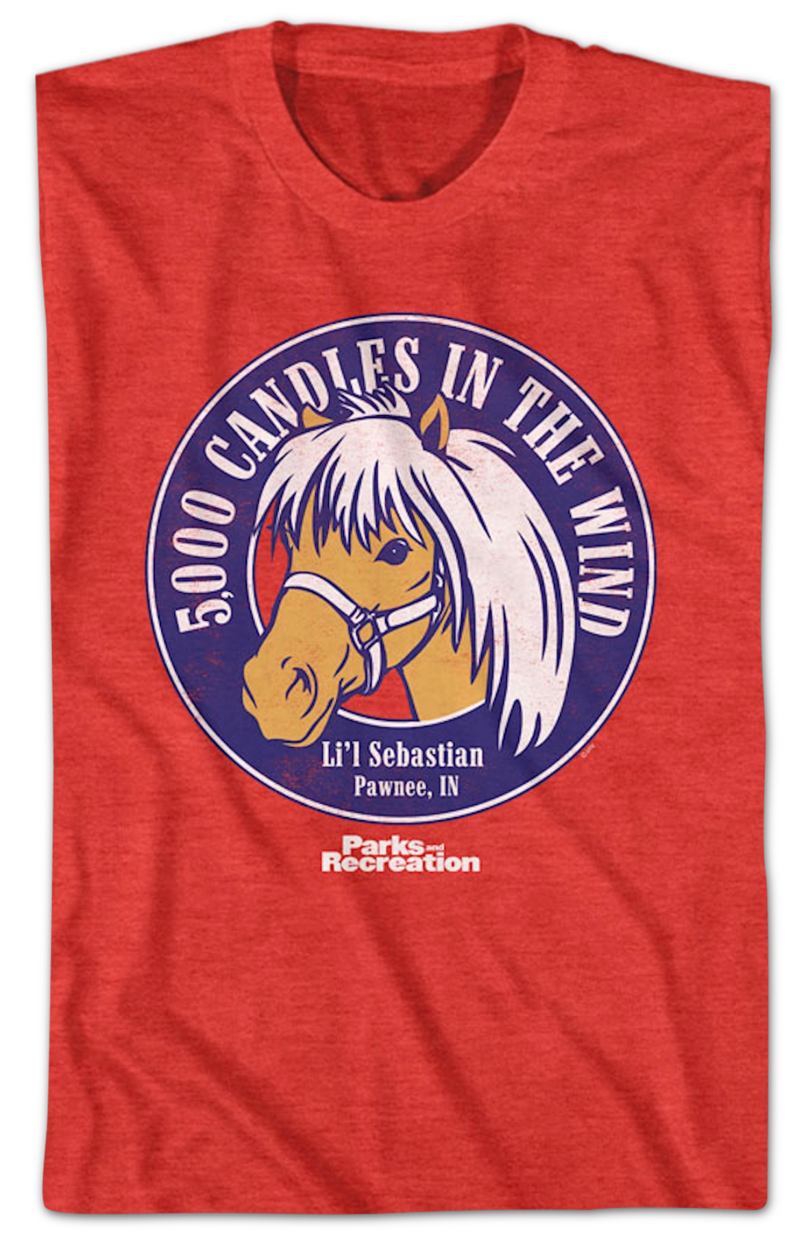 5,000 Candles in the Wind Parks and Recreation T-Shirt