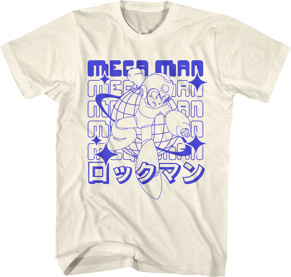 72K Planet Mega Man T-Shirt