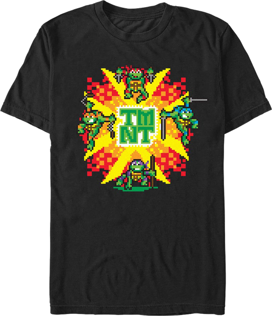 8-Bit Explosion Teenage Mutant Ninja Turtles T-Shirt