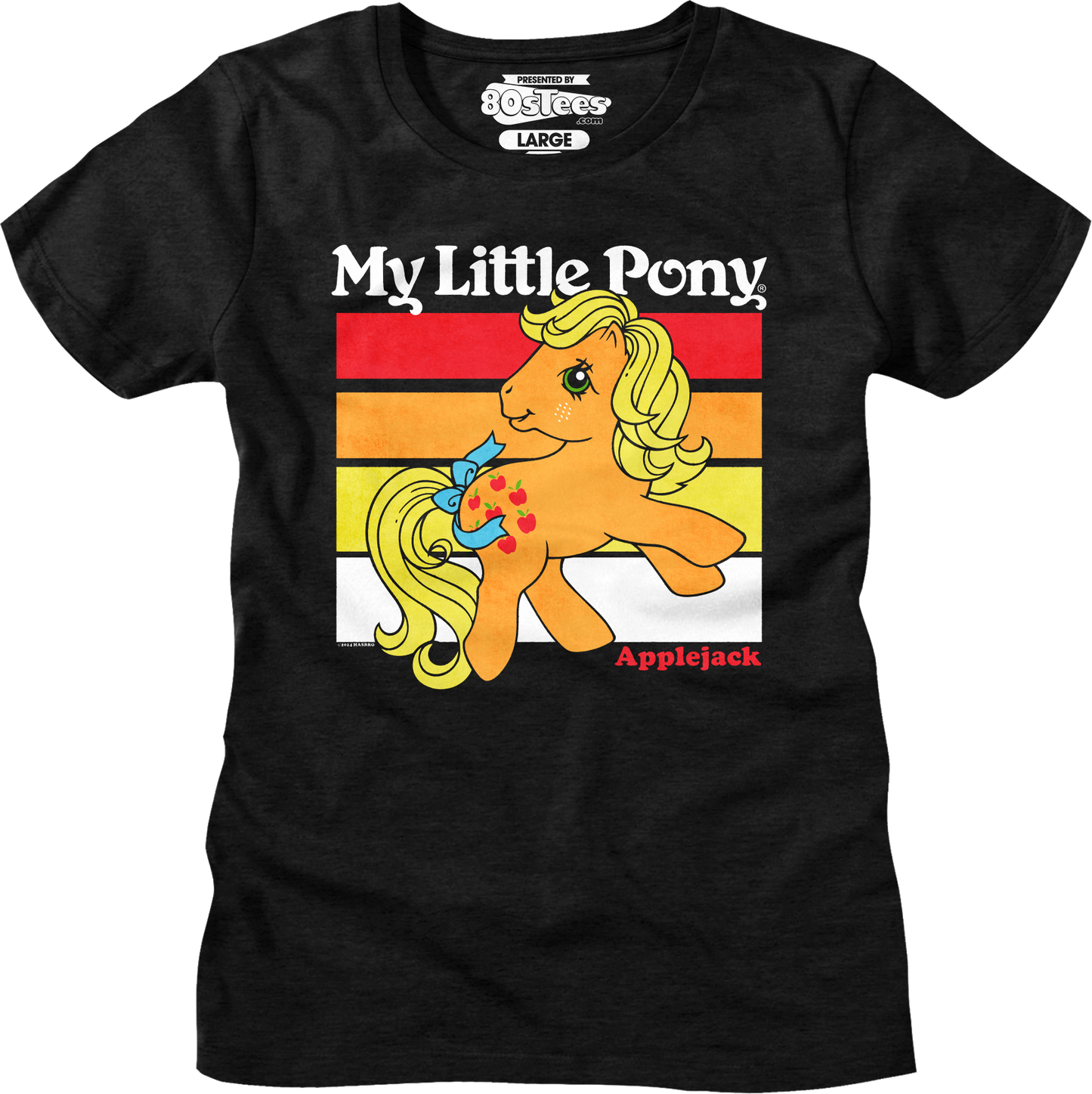 Womens Retro Applejack My Little Pony Shirt