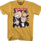 Unofficial Rich Uncle Pennybags Collage Monopoly T-Shirt
