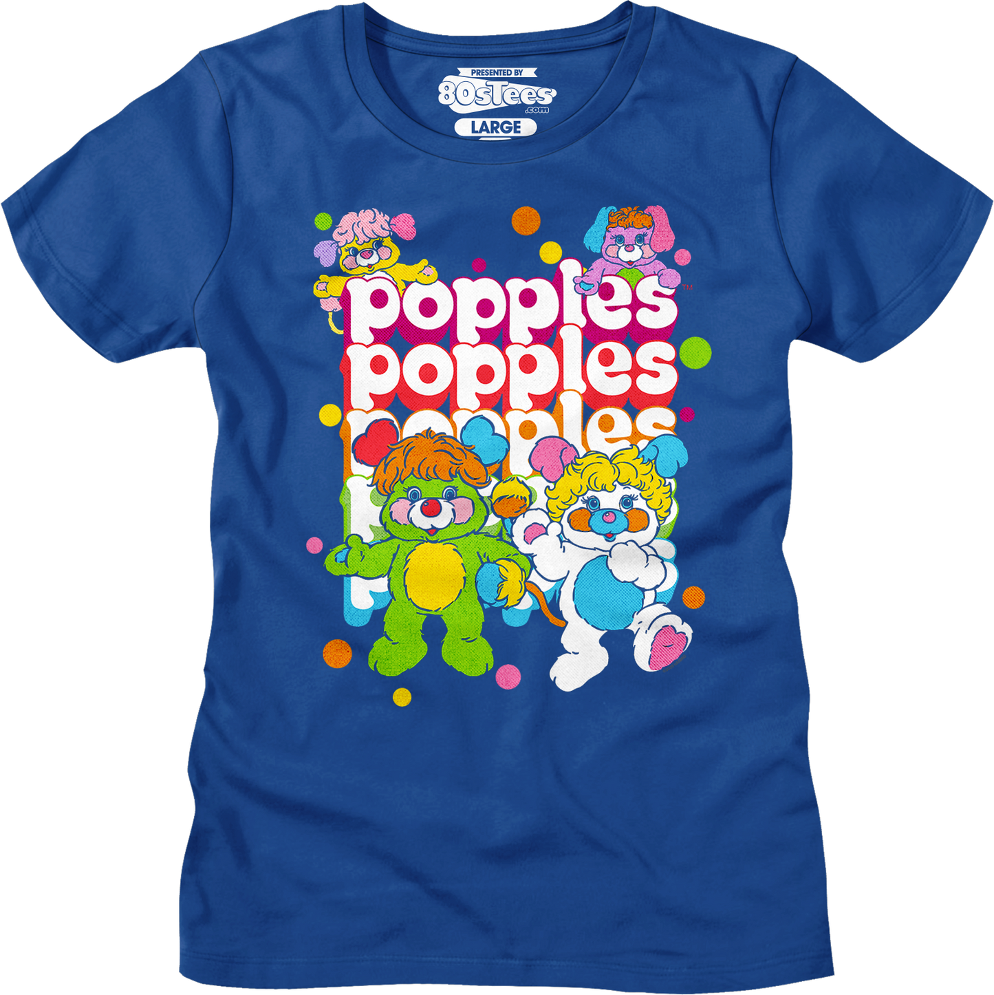 Repeating Logo Popples T-Shirt