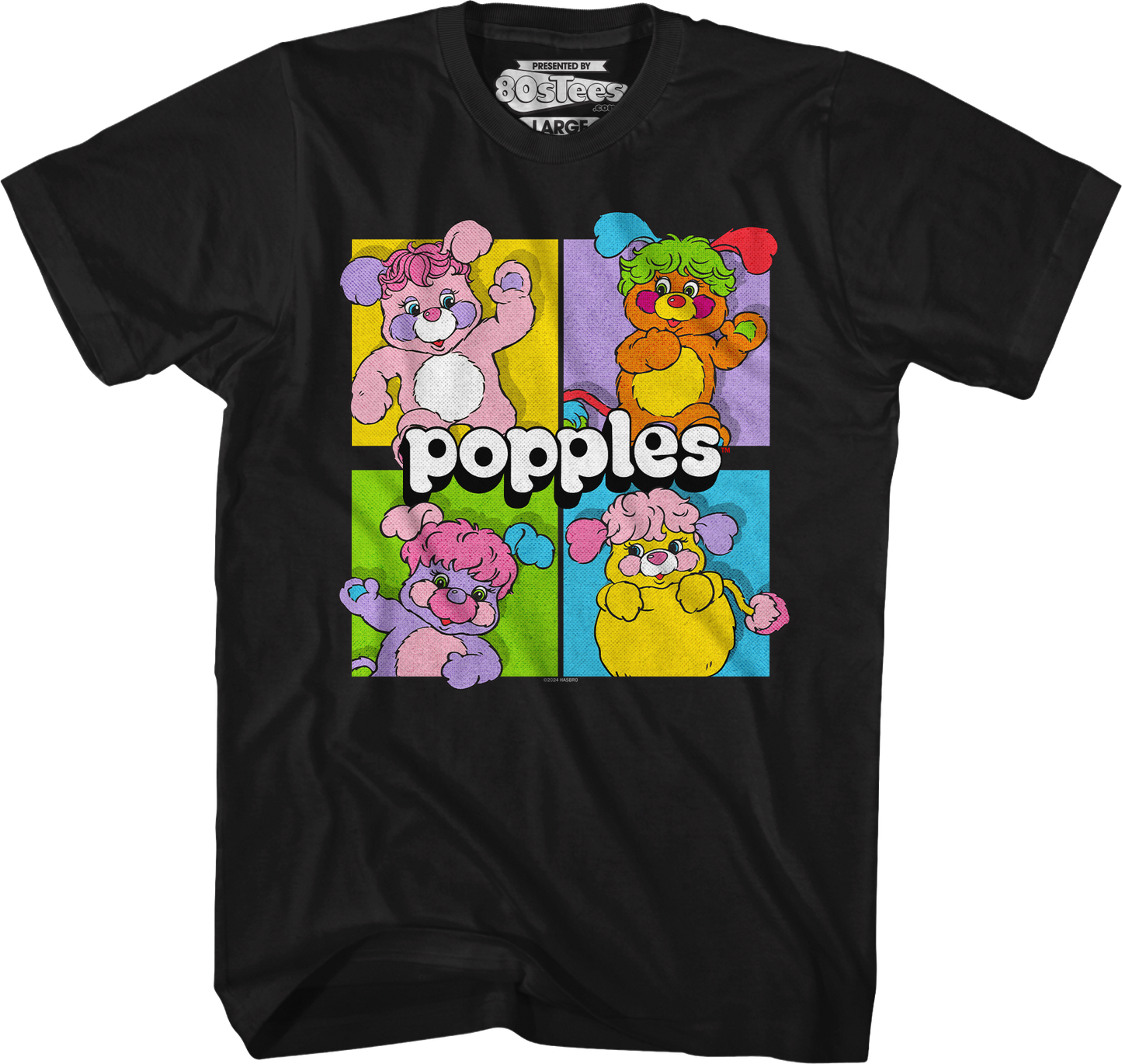 Colorful Blocks Popples T-Shirt