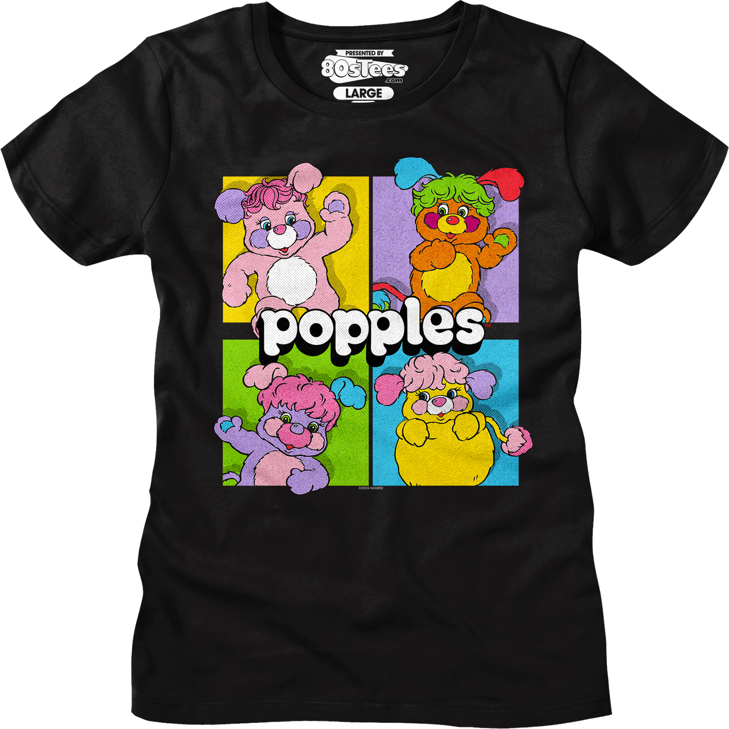 Colorful Blocks Popples T-Shirt