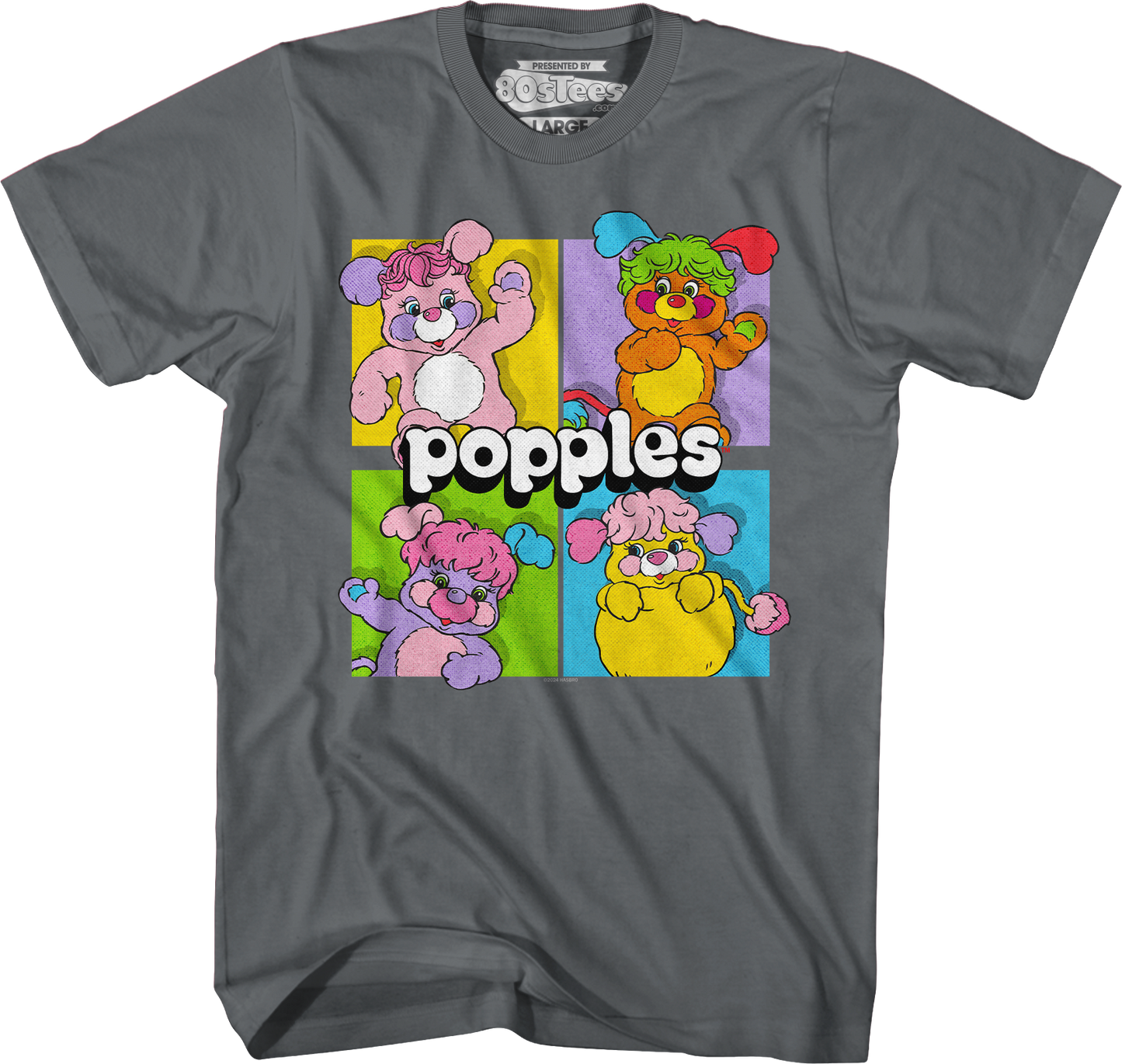 Colorful Blocks Popples T-Shirt