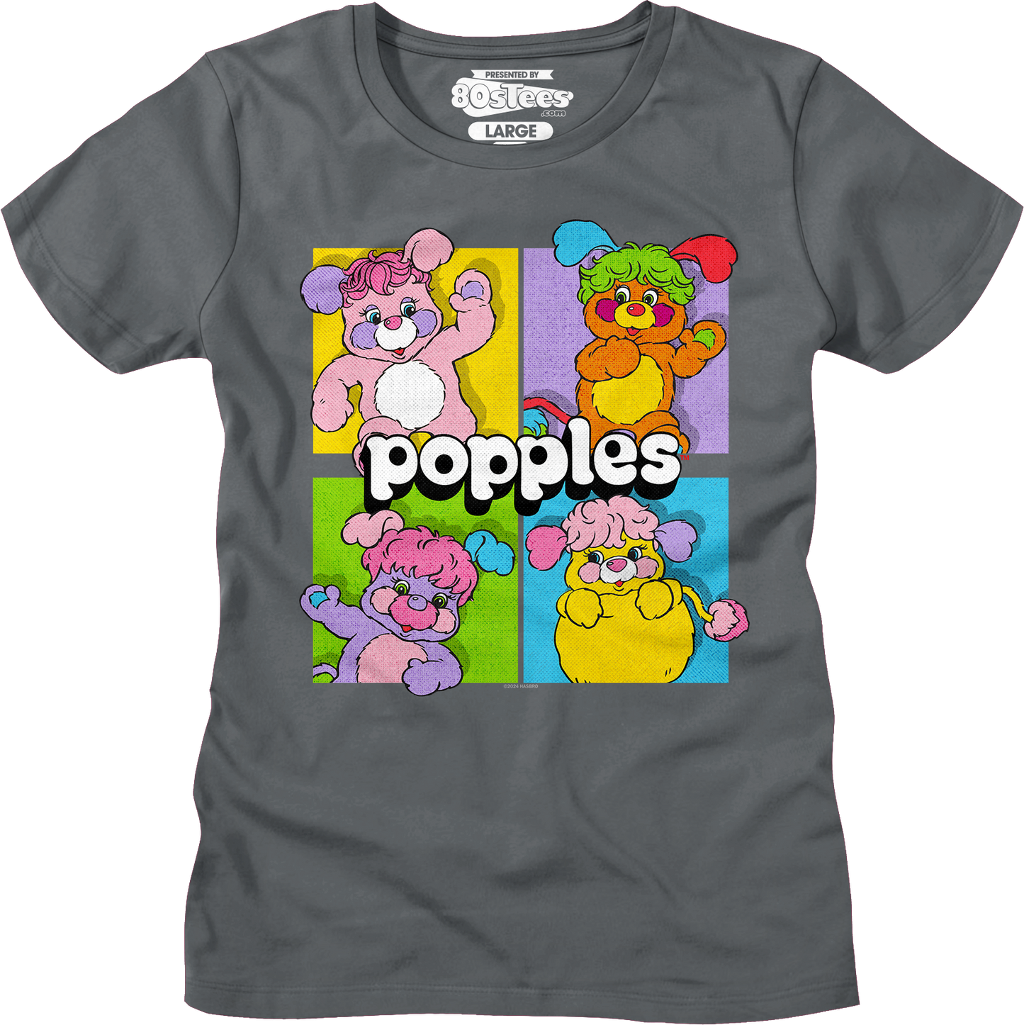 Colorful Blocks Popples T-Shirt