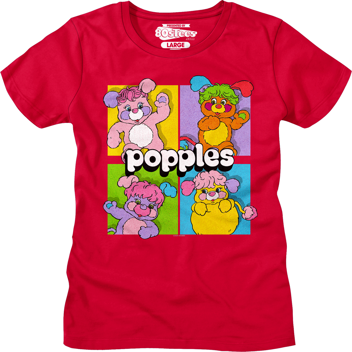 Colorful Blocks Popples T-Shirt