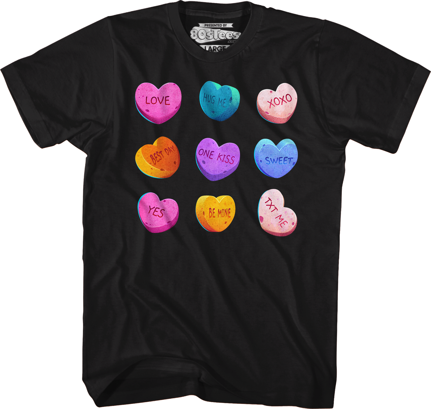 Valentine's Day Candy Hearts T-Shirt