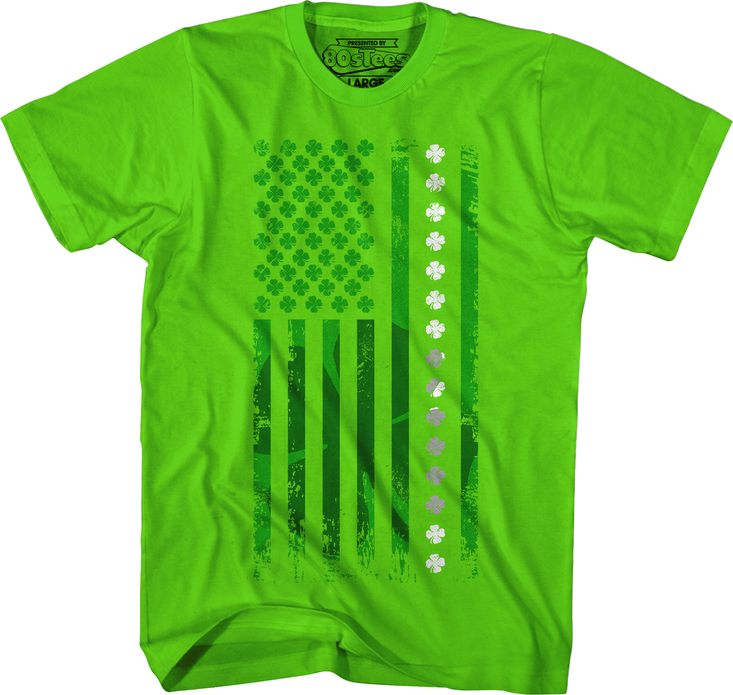 Shamrock Flag St. Patrick's Day T-Shirt