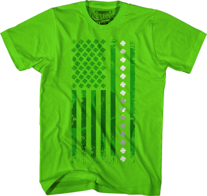 Shamrock Flag St. Patrick's Day T-Shirt