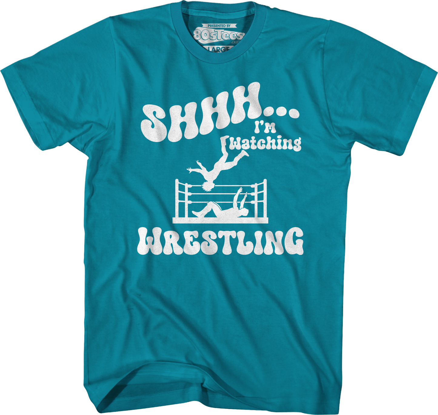 Shhh...I'm Watching Wrestling T-Shirt