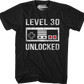 Level 30 Unlocked T-Shirt