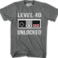 Level 40 Unlocked T-Shirt