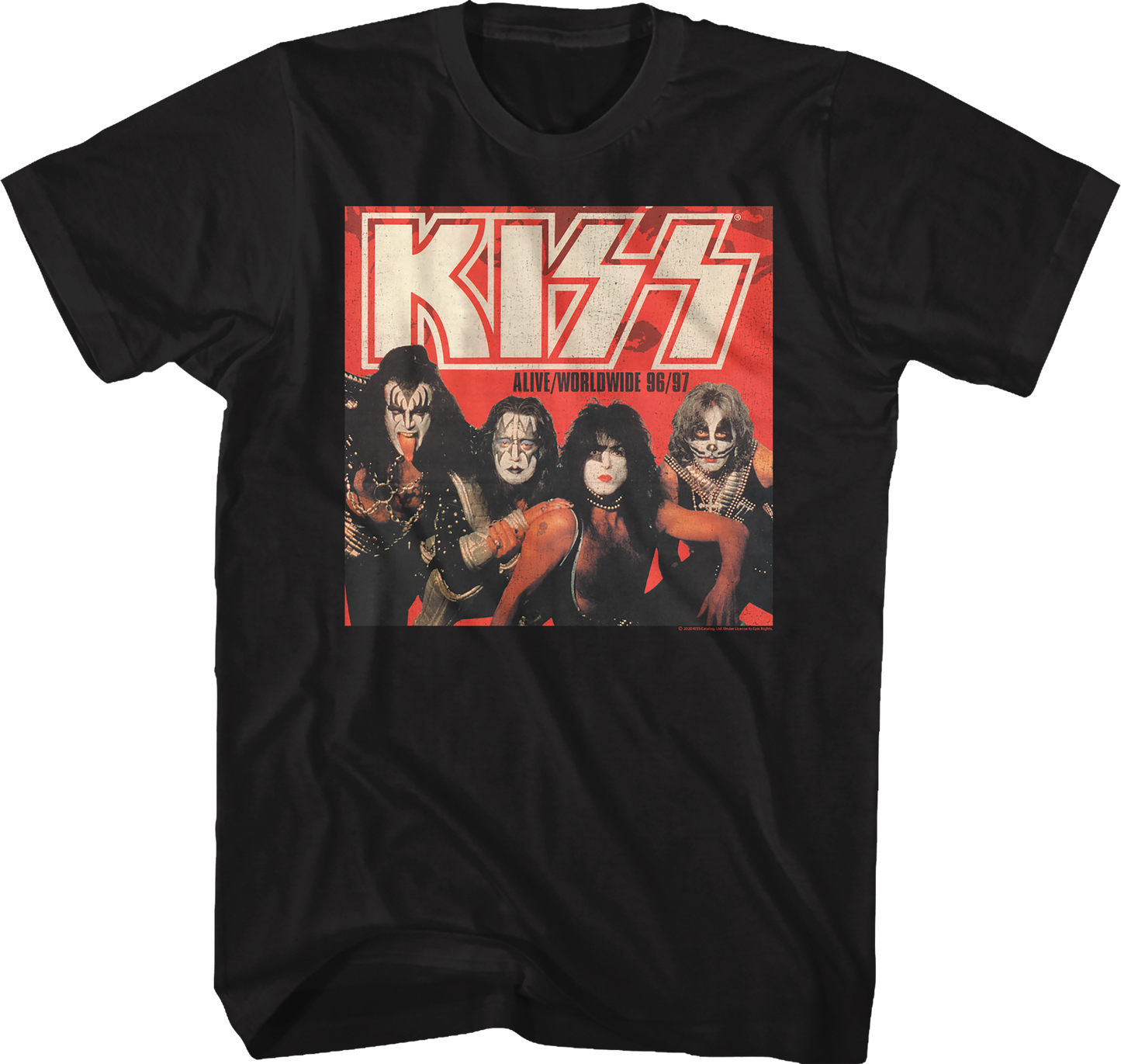 Alive Worldwide KISS T-Shirt