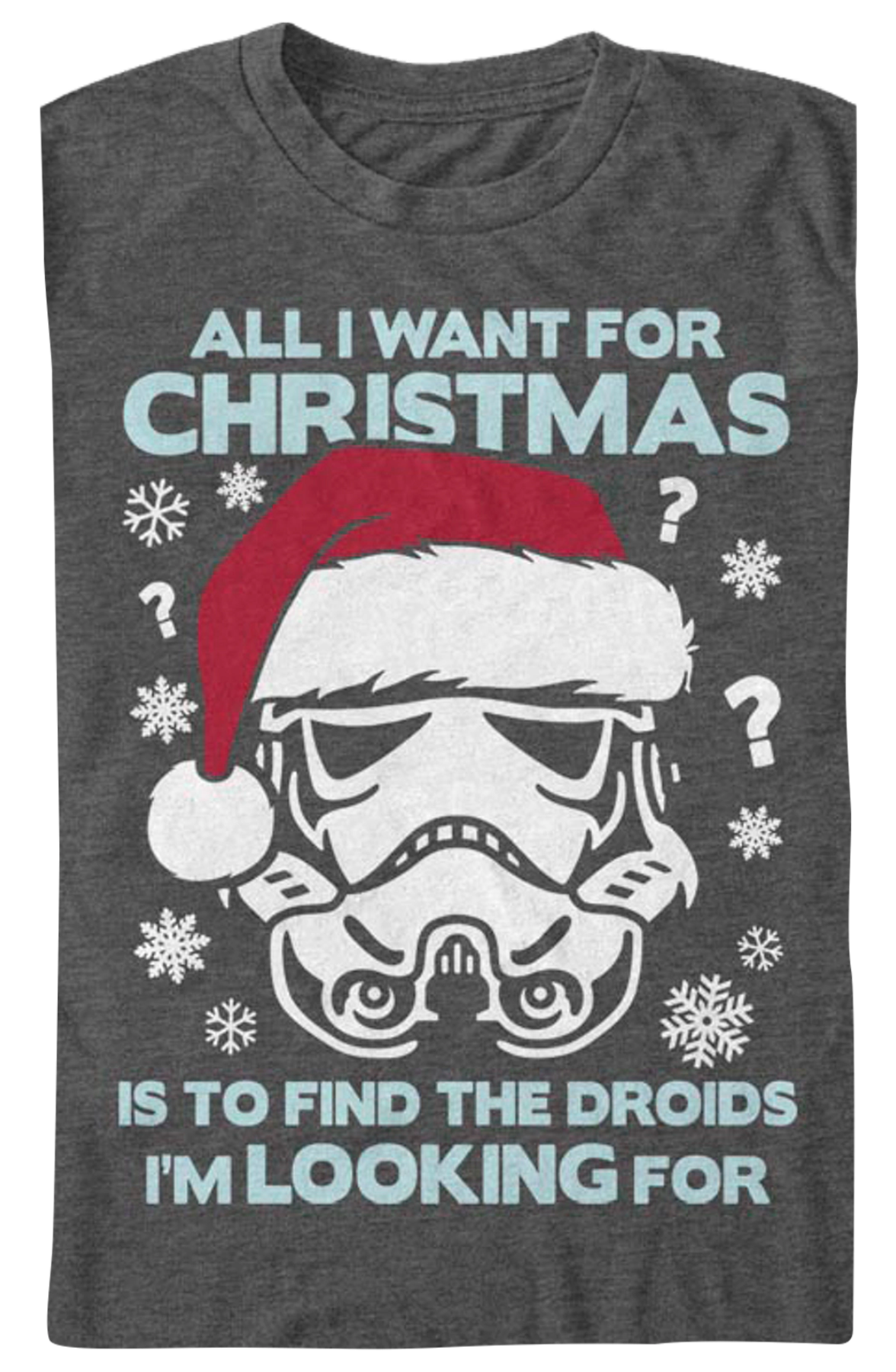 All I Want For Christmas Star Wars T-Shirt