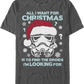 All I Want For Christmas Star Wars T-Shirt