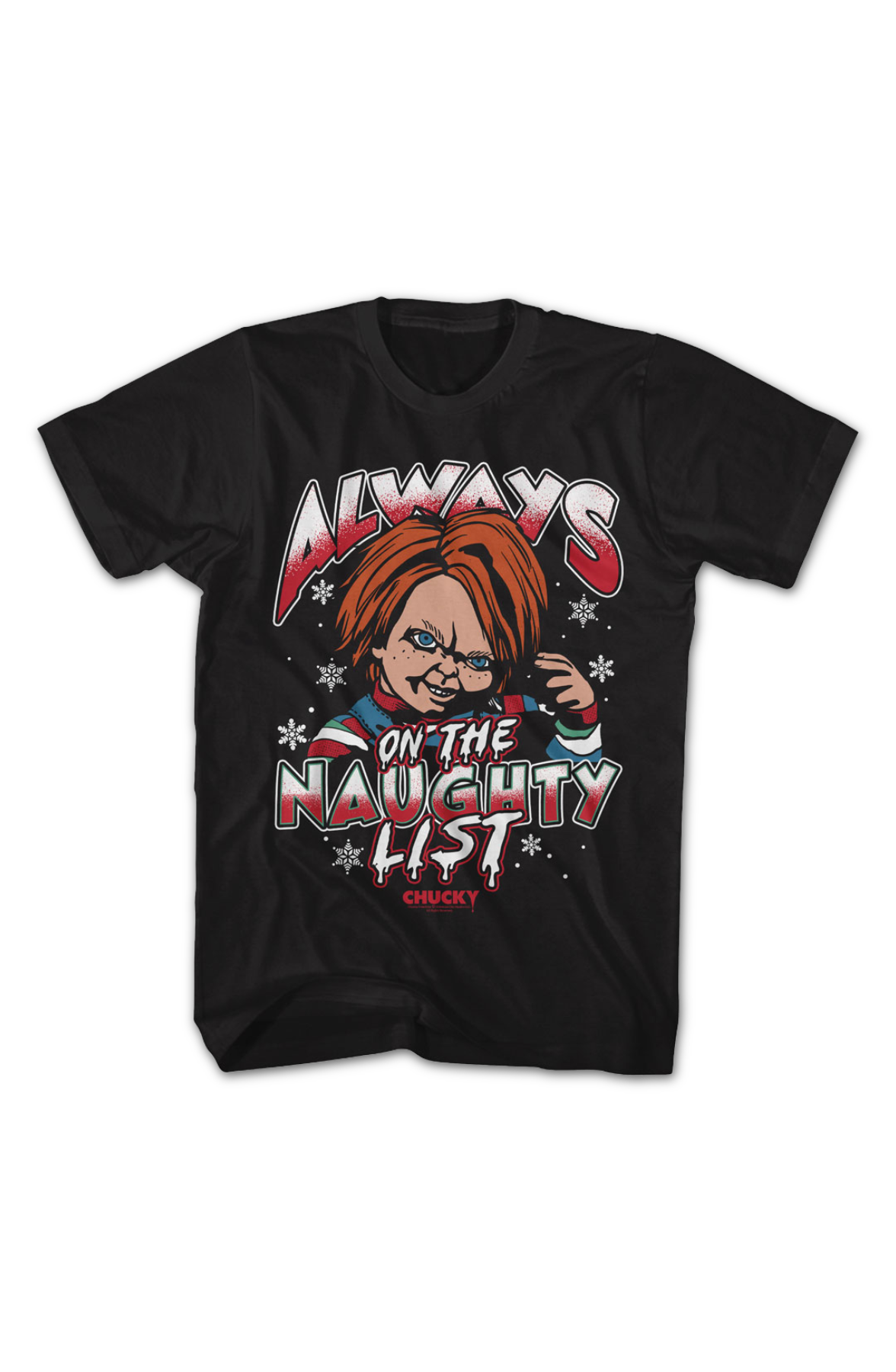 Always On The Naughty List Child's Play T-Shirt