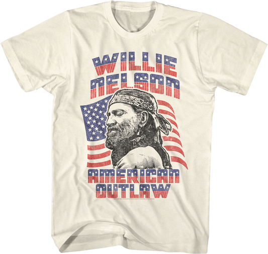 American Outlaw Willie Nelson T-Shirt