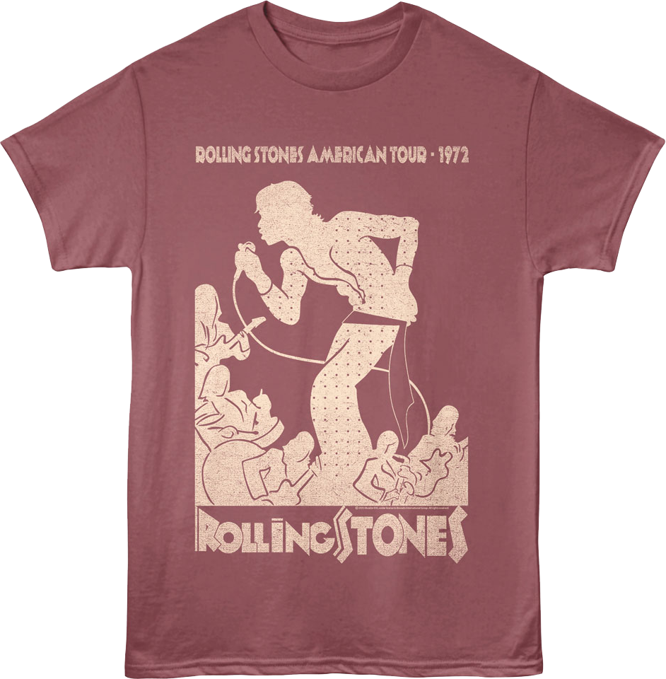 American Tour 1972 Rolling Stones T-Shirt