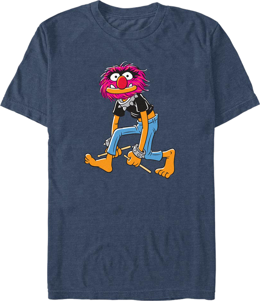 Animal Drummer Walk Muppets T-Shirt