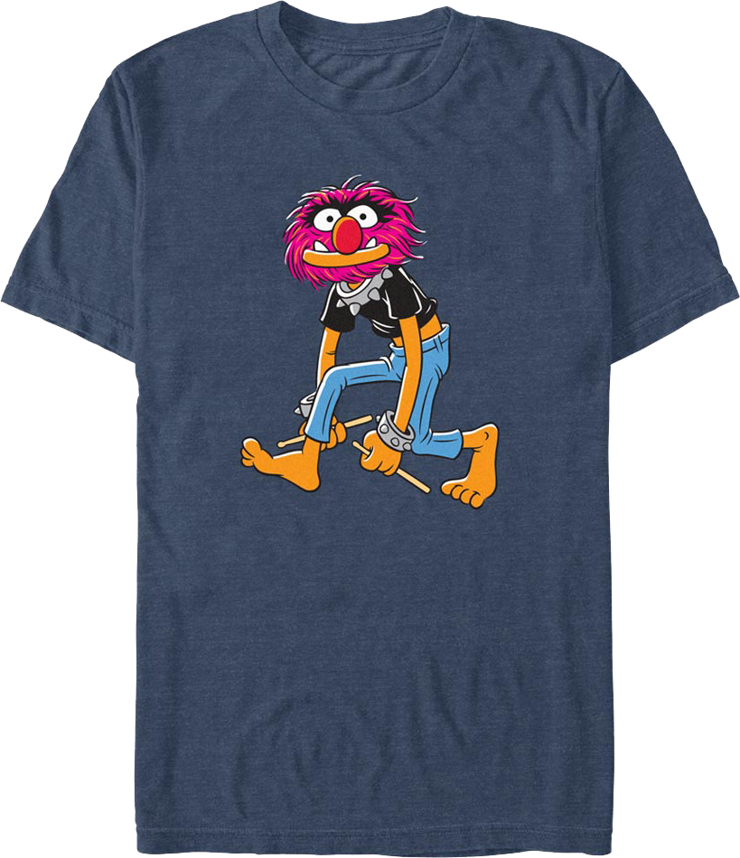 Animal Drummer Walk Muppets T-Shirt