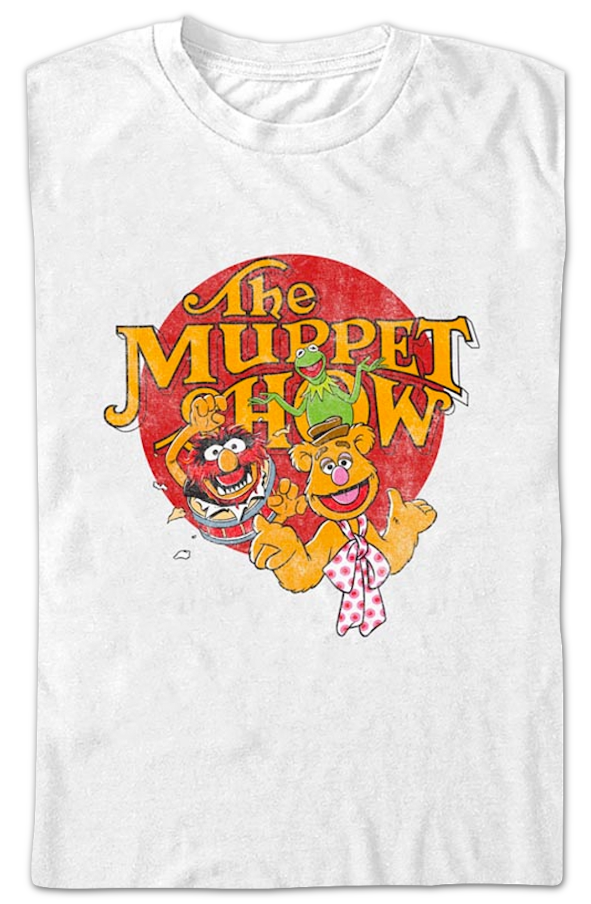 Animal Kermit Fozzie Muppets T-Shirt