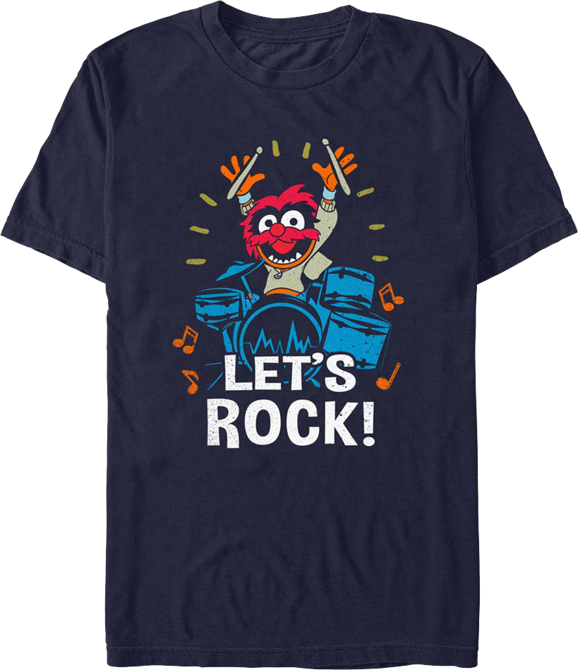 Animal Let's Rock Muppets T-Shirt