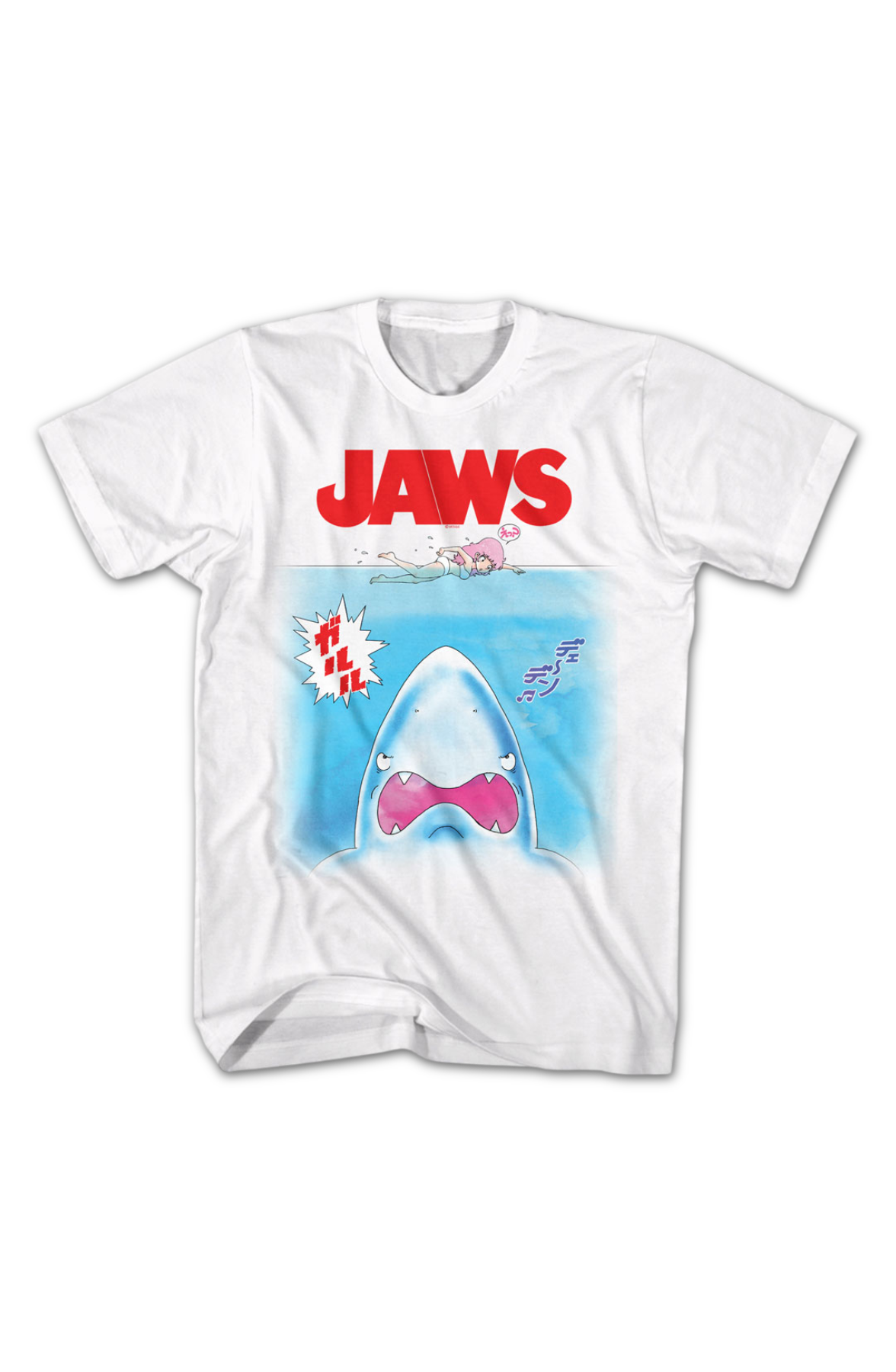 Anime Poster Jaws T-Shirt