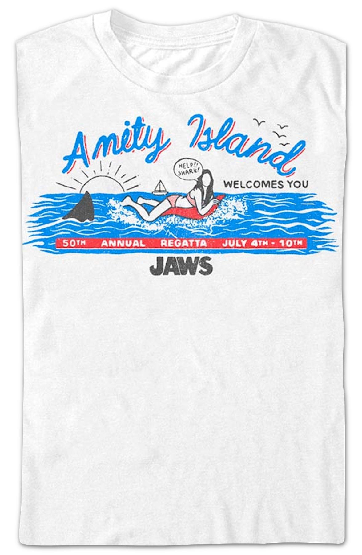 Annual Regatta Billboard Jaws T-Shirt