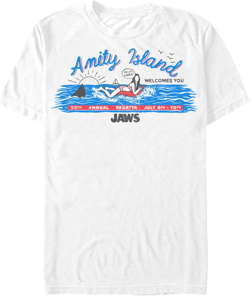 Annual Regatta Billboard Jaws T-Shirt