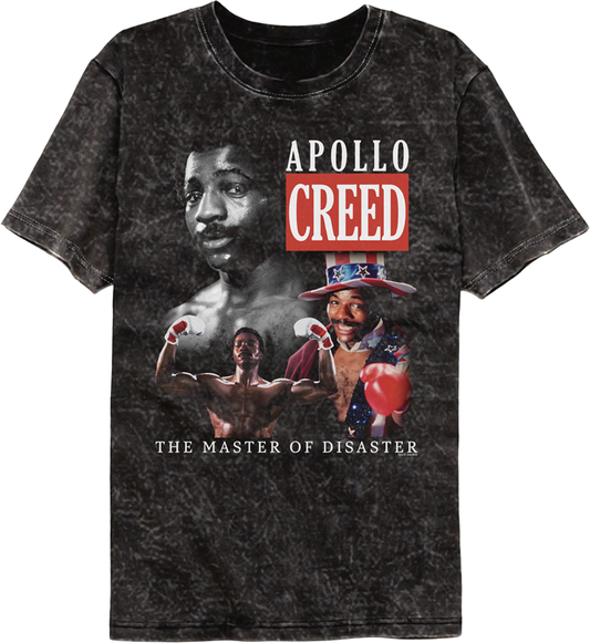 Apollo Creed The Master Of Disaster Mineral Wash T-Shirt