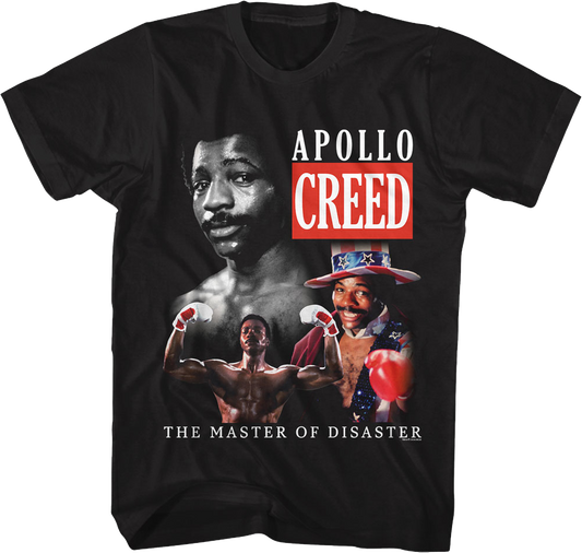 Apollo Creed The Master Of Disaster T-Shirt