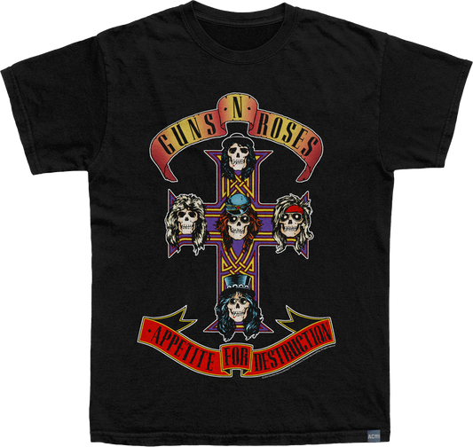 Made In USA Appetite For Destruction Guns N' Roses T-Shirt