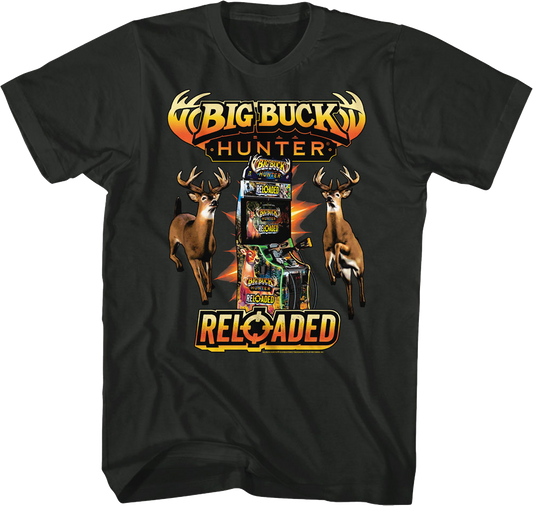 Arcade Cabinet Big Buck Hunter Reloaded T-Shirt